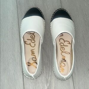 Sam Edelman Women's Black and White Espadrilles